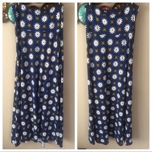 Lularoe Maxi Daisy Print M